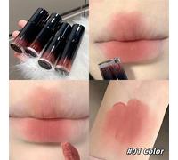 Rouge À Lèvres Liquide Velours Nu Mat,Brillant À Lèvres Longue Durée,Teinte Pêche,Boue,Glaçure,Rose Rouge,Tache Pour Femmes.01.
