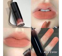 Rouge À Lèvres Liquide Velours Nu Mat,Brillant À Lèvres Longue Durée,Teinte Pêche,Boue,Glaçure,Rose Rouge,Tache Pour Femmes.04.