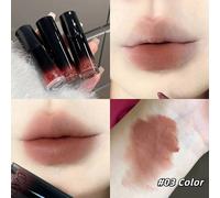 Rouge À Lèvres Liquide Velours Nu Mat,Brillant À Lèvres Longue Durée,Teinte Pêche,Boue,Glaçure,Rose Rouge,Tache Pour Femmes.03.