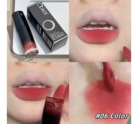 Rouge À Lèvres Liquide Velours Nu Mat,Brillant À Lèvres Longue Durée,Teinte Pêche,Boue,Glaçure,Rose Rouge,Tache Pour Femmes.06.