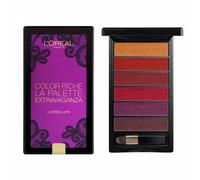 Rouge à lèvres - L'OREAL - La Palette lèvres COLOR RICHE EXTRAVAGANZA - 6 nuances beige - Écrin doré nomade - Miroir & pinceau