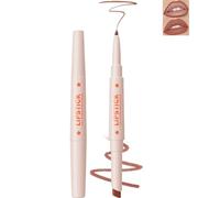 Rouge à lèvres mat 2 en 1 Nude Rose Creamy avec finition velours, imperméable et durable, couverture complète, crayon à lèvres et rouge à lèvres hautement pigmenté, cadeaux pour femmes-05