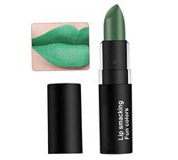 Rouge à lèvres mat imperméable longue durée en velours pour maquillage sur le thème d'Halloween, vert olive, tasse antiadhésive, ne se décolore pas, brillant à lèvres hydratant portable