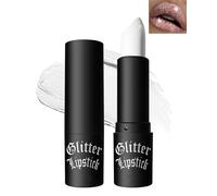 Rouge à Lèvres Mat Pailleté Métallique-Rouge a Levre Blanc Lip Gloss,Très Pigmenté Brillante et Chatoyante, Brillant à Lèvres Longue Tenue Résistant à L'eau Durée, Rouge a Levre Maquillage Femmes-01