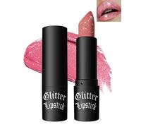Rouge à Lèvres Mat Pailleté Métallique-Très Pigmenté et Chatoyante Lip Gloss, Brillant Rouges à Lèvres Longue Tenue Résistant à L'eau Durée, Rouge a Levre Scintillant Cadeau Maquillage pour Femme-02