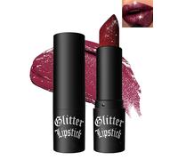 Rouge à Lèvres Mat Pailleté Métallique-Très Pigmenté et Chatoyante Rouge Lip Gloss, Brillant Rouges à Lèvres Longue Tenue Résistant à L'eau Durée, Scintillant Rouge a Levre Cadeau pour Femmes-07
