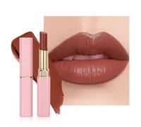 Rouge à lèvres mat super lustré, baume à lèvres teinté super hydratant, couleur ultra riche, finition crème naturelle brillante pour le soin des lèvres sèches # 03