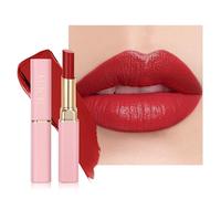Rouge à lèvres mat super lustré, baume à lèvres teinté super hydratant, couleur ultra riche, finition crème naturelle brillante pour le soin des lèvres sèches # 06