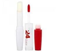 Rouge à lèvres - Maybeline Super Stay 24h - 560 Red Alert - Longue tenue - Résultat impeccable