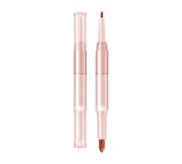 Rouge à lèvres multicolore bouche rouge à lèvres à double tête qui ne se décolore pas PrH852 (blanc, taille unique)
