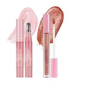 Rouge à lèvres pailleté, non collant, durable, hydratant, brillant, pour la maison, les voyages, les fêtes, l' , l'hiver, l'automne, le bureau, l'école, un rendez-vous, un événement