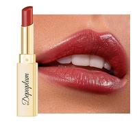 Rouge à lèvres pour femme, rouge à lèvres hydratant, brillant à lèvres brillant, couverture moyenne transparente, rouge à lèvres longue durée pour les lèvres sèches, DM101 Cranberry