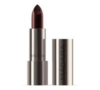 Rouge à lèvres satiné MÁDARA DAZZLE NIGHTS, #504 DOMINANCE 3,8 g - Nourrissant et hydratant grâce au beurre de karité et aux vitamines C+E - Couleur intense, sensation de douceur, brillance naturelle