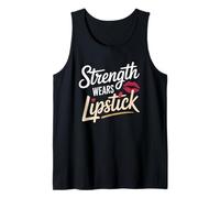 Rouge à lèvres Strength Wears Women Empowerment Women's Equality Débardeur