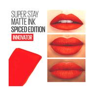 Maybelline New-York - Encre à Lèvres Mat Velouté - Longue Tenue - Superstay Matte Ink Spiced - Teinte : Innovator NU (330)