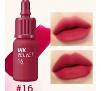 Rouge à lèvres velours encre K-Beauty, haute pigmentation, longue tenue, léger, sans gluten, sans conservateur, rouge à lèvres velours mat, rouge à lèvres liquide, couleur lisse et longue durée, cosmé