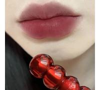 Rouge À Lèvres Velours Mat En Forme De Gourde,Facile À Porter,Brillant À Lèvres Solide,Tasse Antiadhésive Imperméable,Teinte,Maquillage Coréen,Cosmétiques.04.