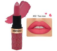 Rouge À Lèvres Velours Mat,Sans Transfert,Imperméable,Hautement Pigmenté,Longwear,Couleur Chair,Marron Pêche,Tons Cerise,Maquillage Lisse Pour Les Lèvres.02 Tea Rose.Taille Réelle