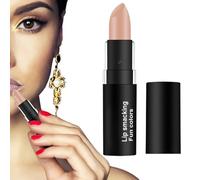 Rouge à lèvres velours mat waterproof et longue tenue sans transfert ne s'estompe pas format voyage hydratant brillant à lèvres couleur boue pour Halloween