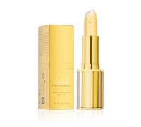 Rouge à Lèvres Zoumy,Zoumy Rouge a Levre,Balsam Hydratant à Effet Chromatique Avec Feuilles D'or,Color Changing Lipstick,Foil Moisturizing Gloss Lip,Nutritif Anti-Rides Pour Tous Les Looks (Flower)