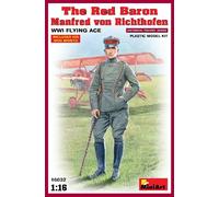 Rouge Baron WWI Flying Ace 1:16 Figurine Plastique Model Kit Miniart