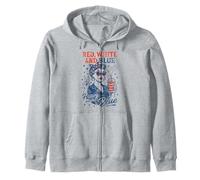 Rouge Blanc Bleu Heavy on The Blue 4th Juillet Liberal Feminist Sweat à Capuche