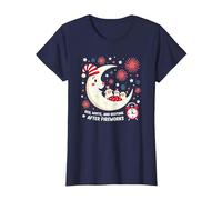 Rouge, Blanc et l'heure du Coucher après Le feu d'artifice T-Shirt