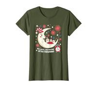 Rouge, Blanc et l'heure du Coucher après Le feu d'artifice T-Shirt
