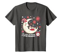 Rouge, Blanc et l'heure du Coucher après Le feu d'artifice T-Shirt