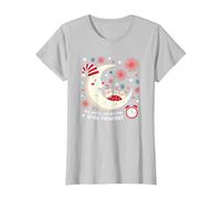 Rouge, Blanc et l'heure du Coucher après Les Feux d'artifice T-Shirt, Femme, Argent, L