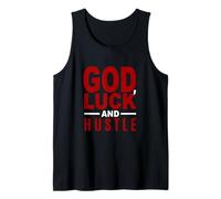 Rouge Bordeaux Bordeaux God, Luck and Hustle Bordeaux Rouge Bordeaux Débardeur
