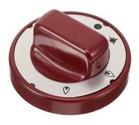 Rouge Bouton de Commande Remplacement Pratique pour Cuisinière à Gaz, ABS | Diamètre 70mm, Alésages 6 8 10mm, Usage sur Gazinière ou Four à Gaz