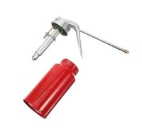 Rouge Burette Huile Haute Pression pour Graissage en Acier 200ml | Injection Précise 5 Psi, Design Rechargeable, Entretien Atelier et Garage, pour Rails Coulissants et Couleur Aléatoire
