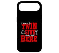 Rouge Chin Up Twin Red Graphic Coque pour iPhone Air