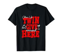 Rouge Chin Up Twin Red Graphic T-Shirt