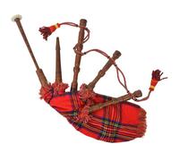 (Rouge)Cornemuse - Magnifique Cornemuse écossaise Great Highland d'enfants tartan rouge 34776