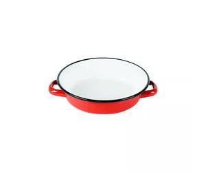 ROUGE D´ANTAN Plat à oeuf en acier émaillé BEKA D18