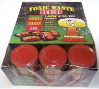 Rouge de déchets toxiques peuvent Pack 12