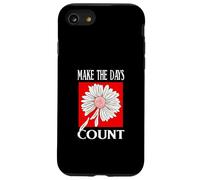 Rouge Don't Count The Days Red Graphic Coque pour iPhone SE (2020) / 7/8