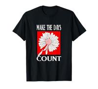 Rouge Don't Count The Days Red Graphic T-Shirt