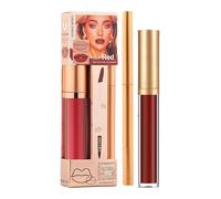Rouge Et Crayon À Lèvres,Outil de Maquillage de Voyage - Couleur pour Lèvres Portable - pour Femmes Voyageurs Débutants Professionnels Mariées Amateurs de Beauté Routine