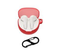 (Rouge) étui de chargement en silicone avec boucle pour écouteurs Oppo Enco Air3 TWS - Rouge