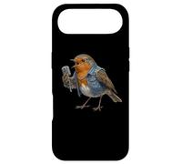 Rouge-Gorge Microphone Biologiste Ornithologue Nature Oiseau Coque pour iPhone Air