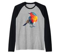 Rouge-Gorge Oiseau Manche Raglan