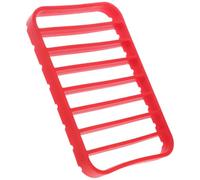Rouge Grille de Cuisson en Silicone Antiadhésive pour Instapots | Support Résistant à Chaleur, Ne Se Déforme Pas, Adapté aux Friteuses à Air, Poissons et Oranges
