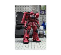 (Rouge)Hg 1/144 Mc-06c-6 R6 Zaku 2 The Base Limited Ver Peinture Couleur Assemblage Modèle Kit Collection