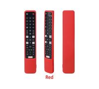 (Rouge) Housse de protection antidérapante en silicone pour télécommande Tcl Rc802n Yui1 Yai3 Yui2 Yu14