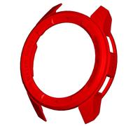(Rouge) Housse de protection pour boîtier compatible avec Mibro Watch X1 pour montre connectée