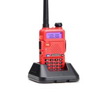 (Rouge) Interphone Radio Émetteur-récepteur FM Talkie-walkie bidirectionnel
