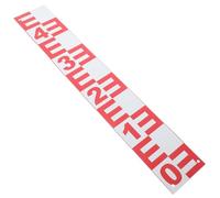 Rouge Jauge Mesure Acier en Inoxydable de Niveau D'eau pour Hydrologique